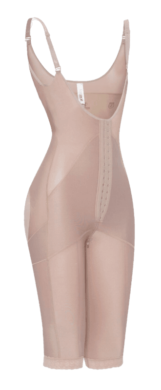 Shapewear type sisa, knepper ved skuldrene, til knærne